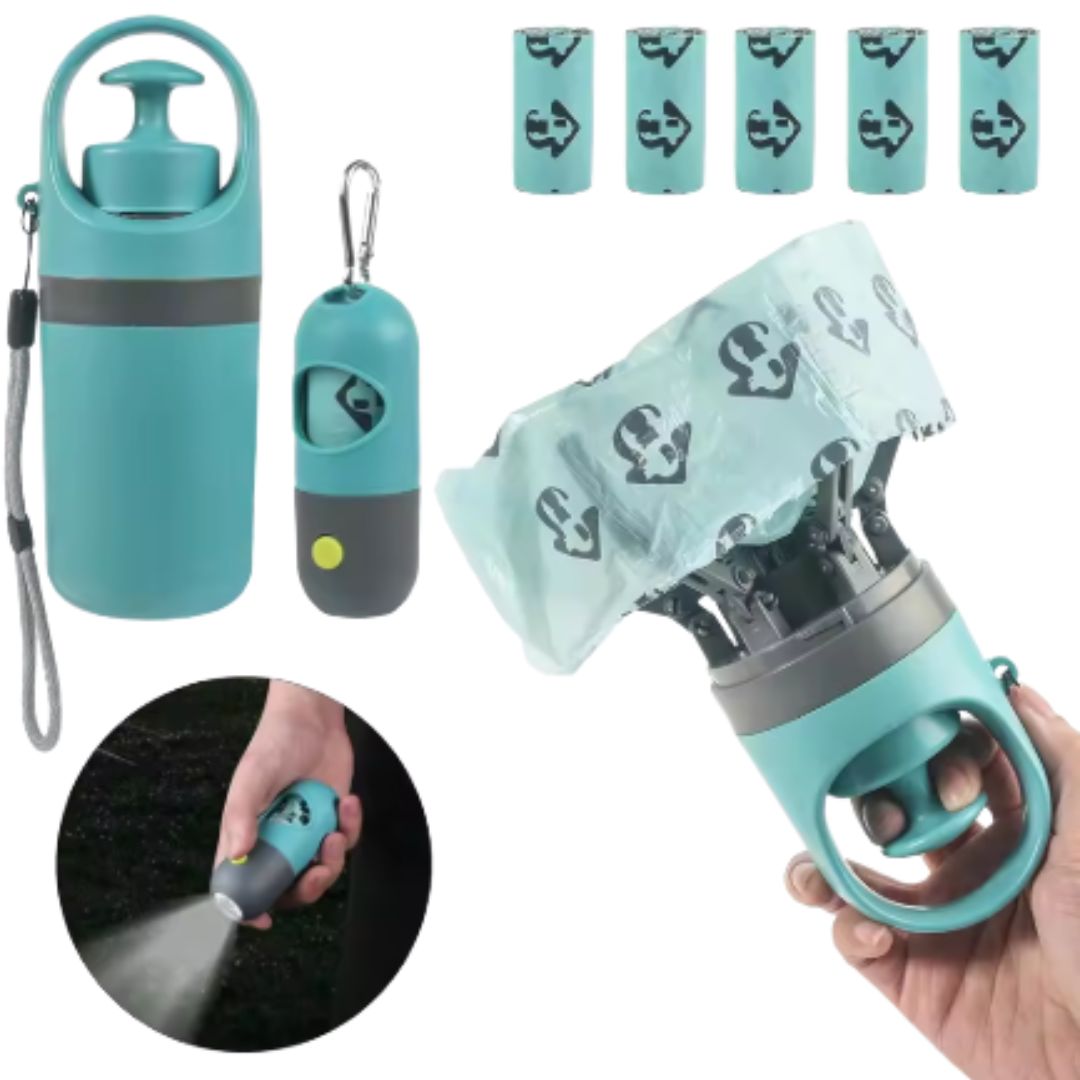 LED Dog Poop Scooper Kit
